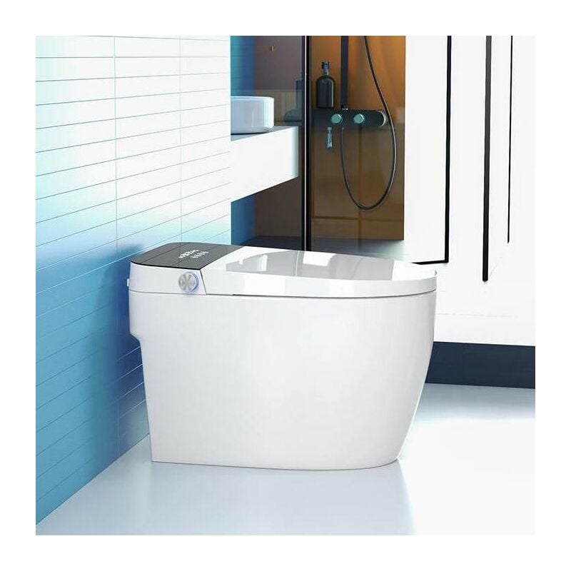 Toilettes intelligentes (Tankless) Kleenmac Olivia KEB2030TRW (toilettes japonaises) sortie verticale 300mm Noir