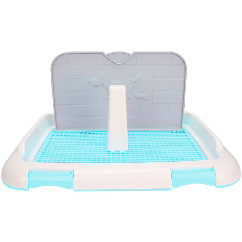 Eosnow - Toilettes intérieures pour chiens, formation pour chiots, pot pour chat, clture, plateau d'urination programmé, bleu