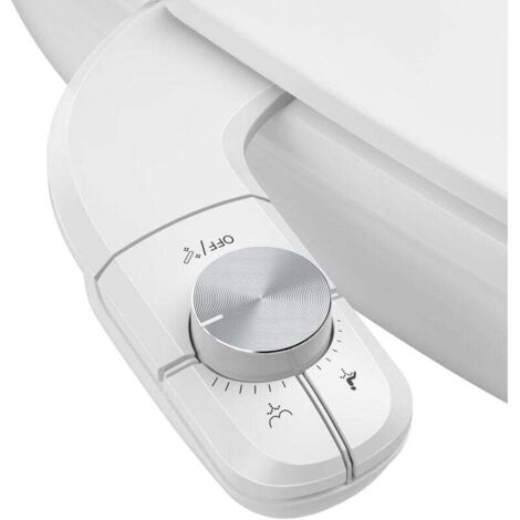 Toilettes japonaises bidet toilettes non électriques WC double buse télescopique facile à installer autonettoyant pression d'eau froide réglable nettoyage avant et arrière
