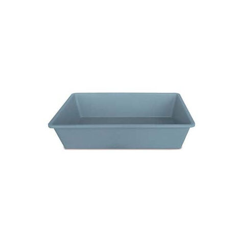 Toilettes Ouvertes/Bac à Litière Hygiénique 2 pour Chats - cm.50x35x12h.