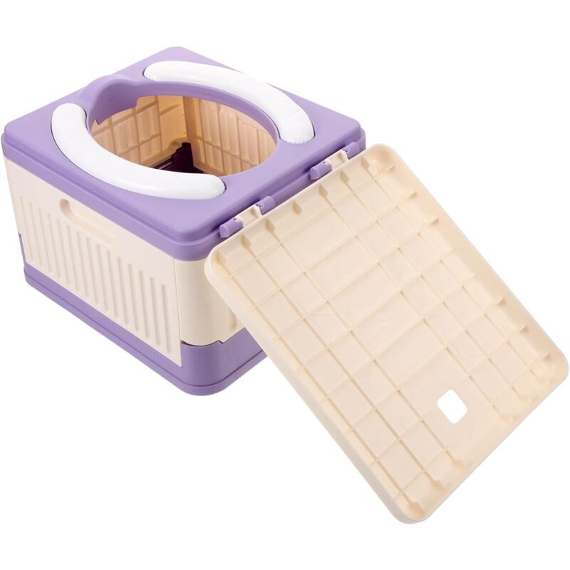 Toilettes Pliantes Portable Pot Portable Tabouret Pliable Poubelle Tabouret Extérieur Voitures Toilette Extérieure Pour Voiture Voyage Simple
