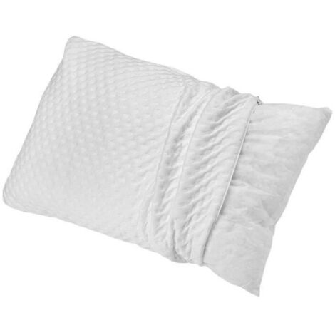 TOISON D'OR - Cuscino in memory foam - Memotec - Comfort morbido - 40x60cm - Bianco