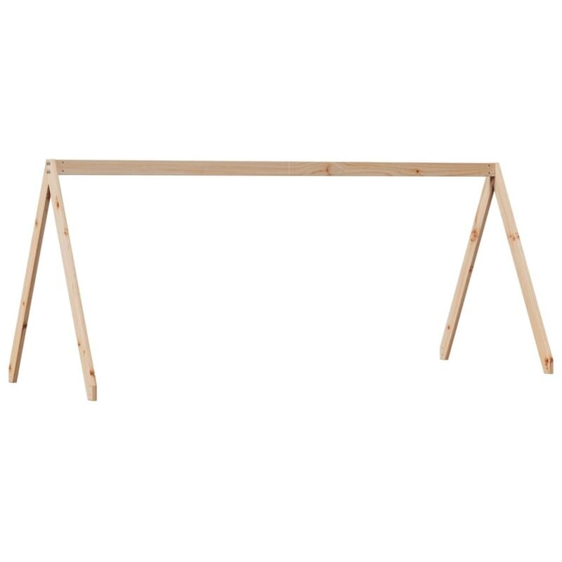 Toit de lit pour enfants 209x85,5x88 cm bois de pin massif Vidaxl
