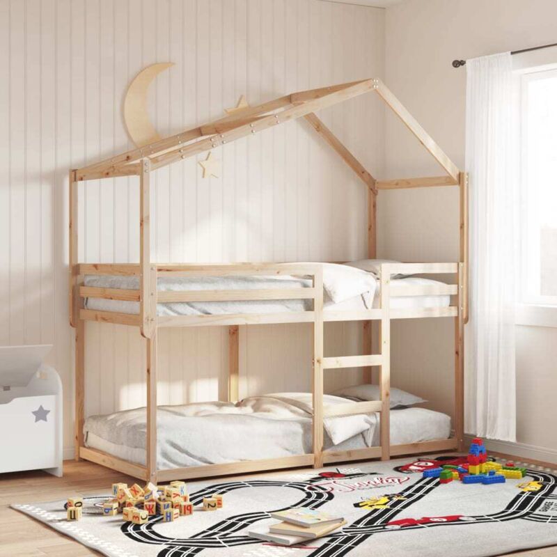 Vidaxl - Toit de lit pour enfants 213x95,5x144,5 cm bois de pin massif