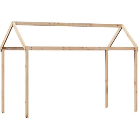 Toit de lit pour enfants 217x85,5x154 cm bois de pin massif CFW67722