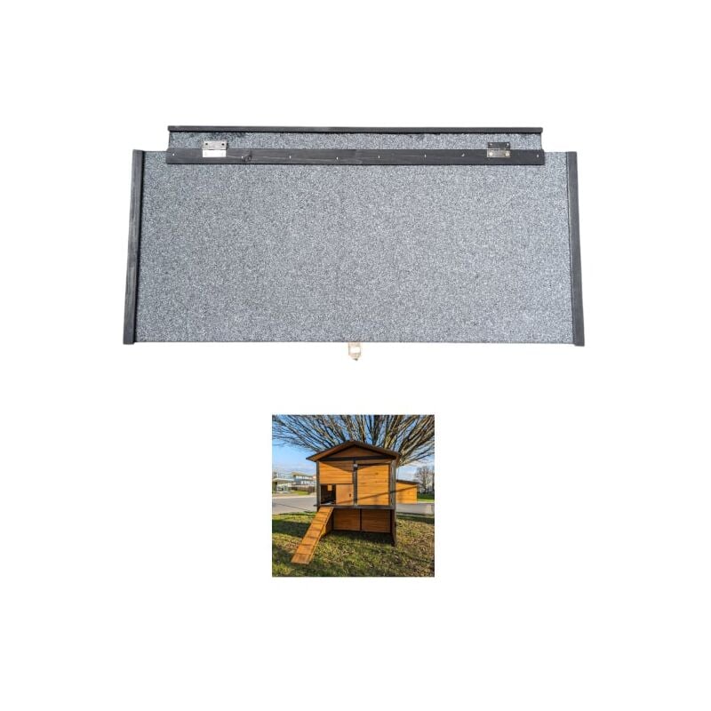 Toit De Pondoir Poulailler Vorwerk 10 à 12 Poules