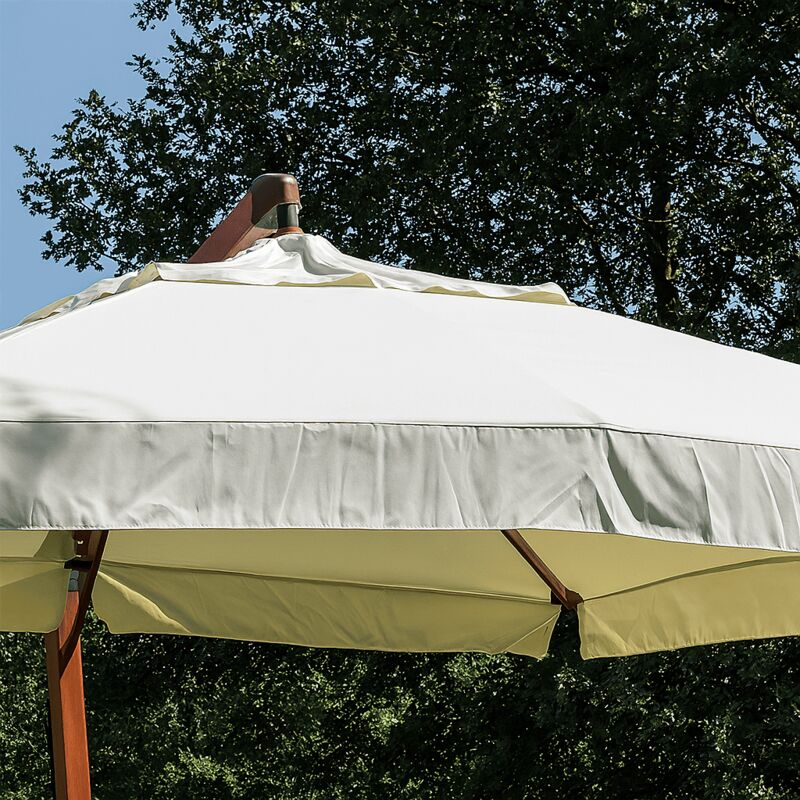 Salone - Toit de rechange pour parasol aster 3x4 mât décentré