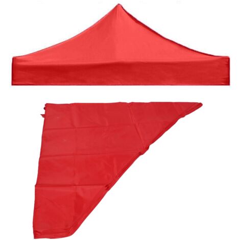 Toit de remplacement en tissu Oxford 420D 9,5 pieds pour tente pliante et ombrage pour jardin, terrasse et camping en extérieur