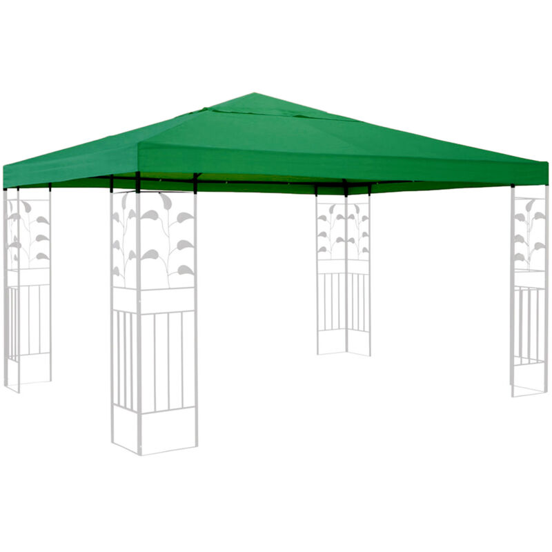 Toit de remplacement pour gazebo 3x3m vert