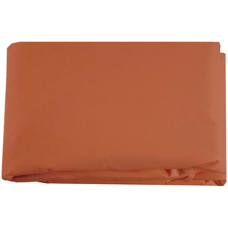 Toit de remplacement pour toit pergola pavillon Cadiz 4x4m - terracotta brun