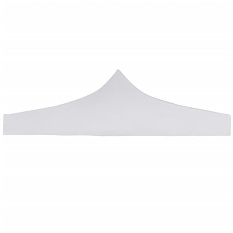 Toit de tente de réception 3 x 3 m Blanc CFW60729