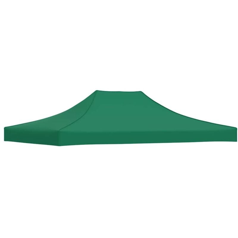 Toit de tente de réception 4x3 m Vert 270 g/m²