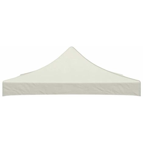 Toit de tente de réception 3 x 3 m Crème