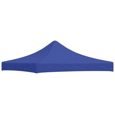 Toit de tente de réception  Toit de remplacement 3 x 3 m Bleu 36274