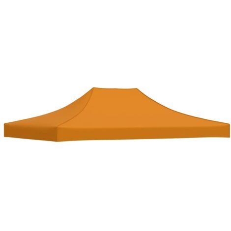 Toit de tente de réception  Toit de remplacement 4,5x3 m Orange 270 g/m² 37432