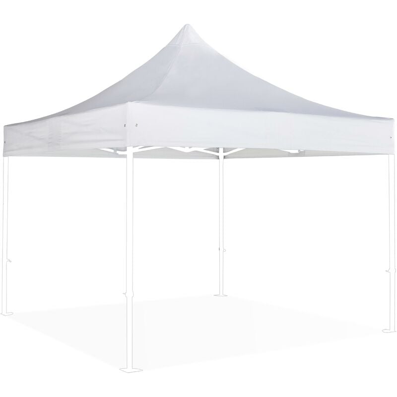 Mob Event Pro - Toit pour tente pliante 3x3 m blanc