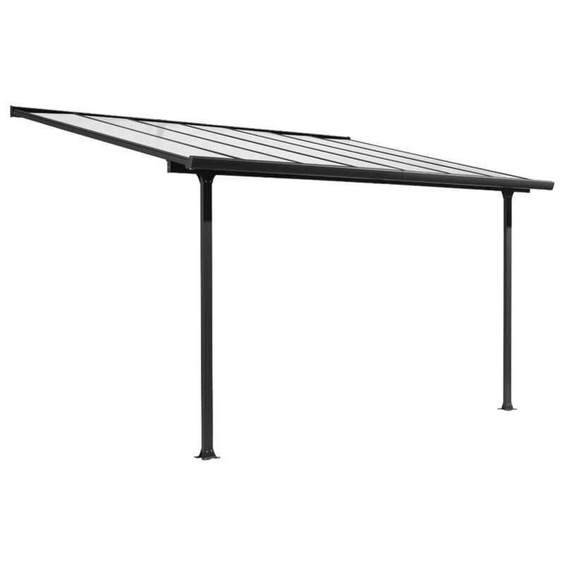 Toit terrasse aluminium 9,21 m² - Habrita
