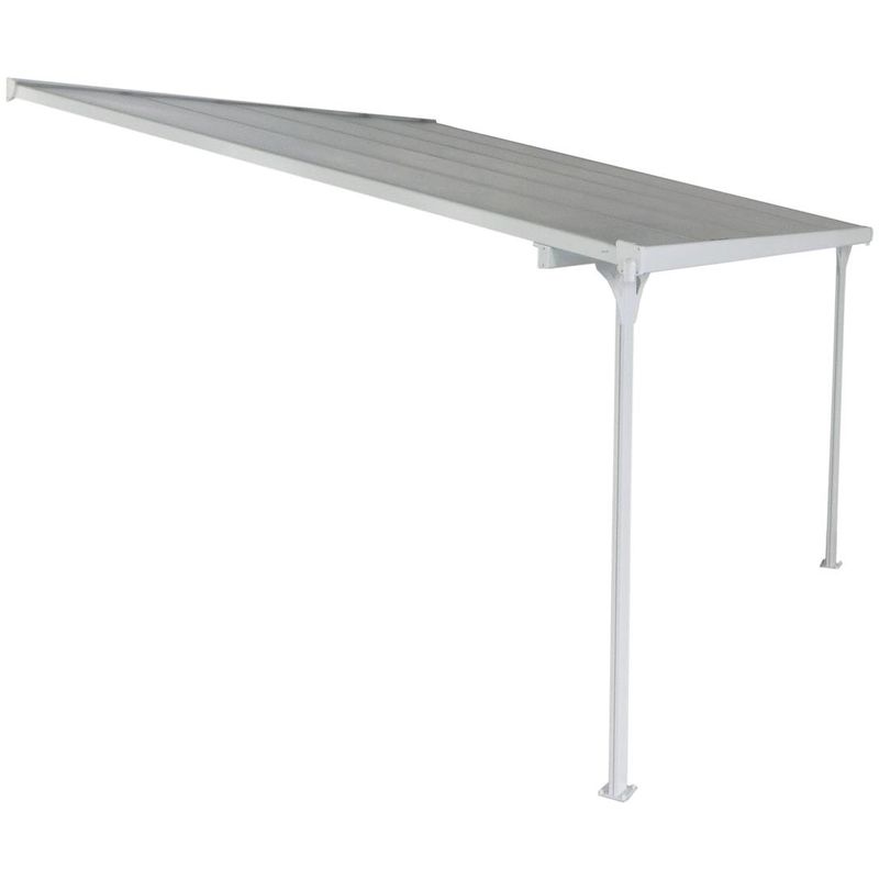 Toit terrasse aluminium Lucia - 10m² - Blanc