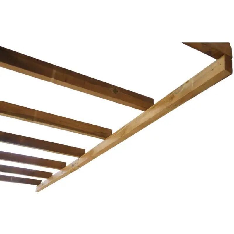 Chalet&jardin - toit terrasse bois 3X2 sans toit