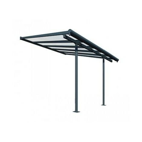 Toit Terrasse SIERRA PATIO COVER 3x3 - Gris