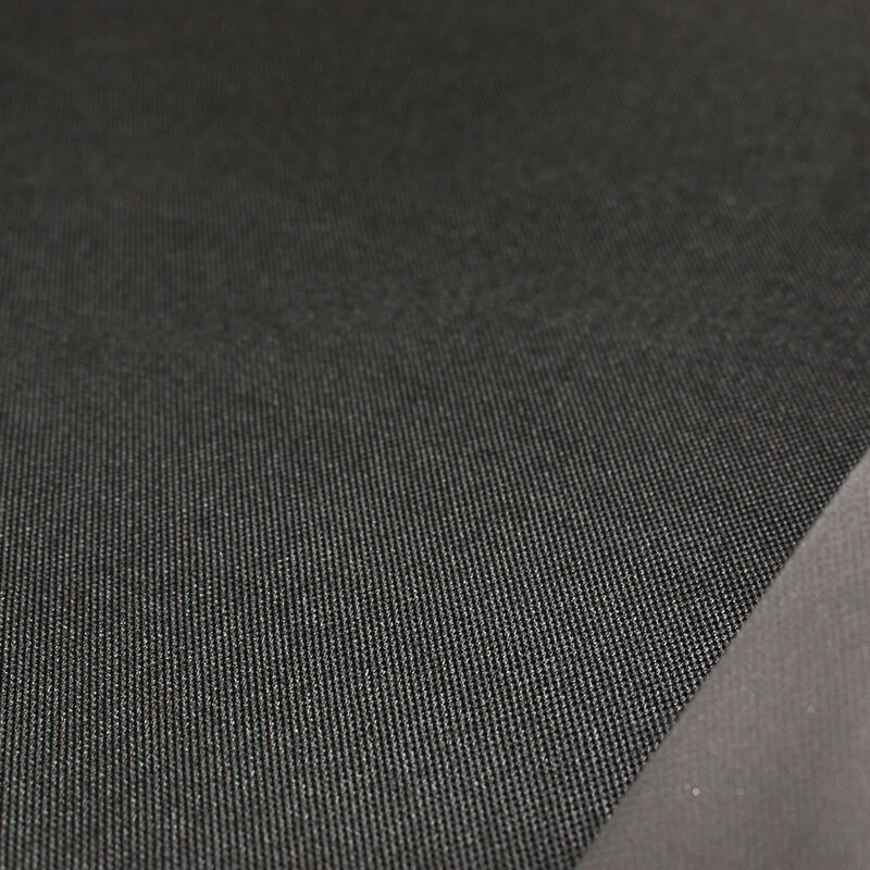 Toit TP 3x6m Polyester 300g / m² pellicule PVC, Noir