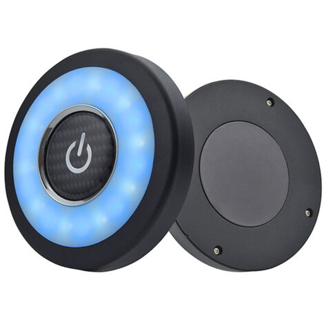 Toivize Plafonnier de voiture, éclairage intérieur de toit LED rechargeable USB, plafonnier multifonctionnel lumineux pour véhicule, camping-car, chambre, armoire