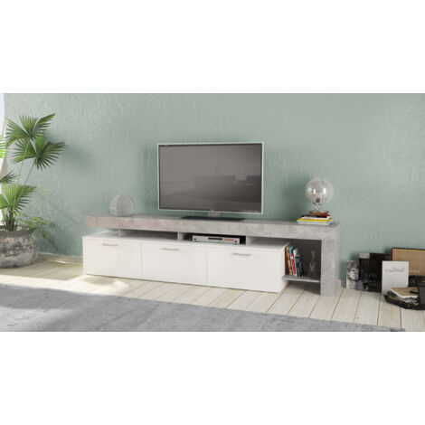 TOKE - porta tv di design con 3 cassetti