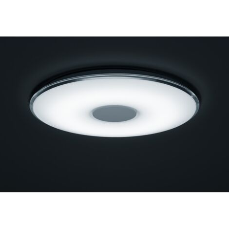 Tokio Led Plafón Regulable Efecto Luz Nocturna Ø60 cm Blanco Trio Lighting