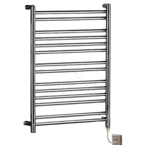 Tokyo Electric Designer Stainless Steel Central Heating Towel Rail 500 x 850mm