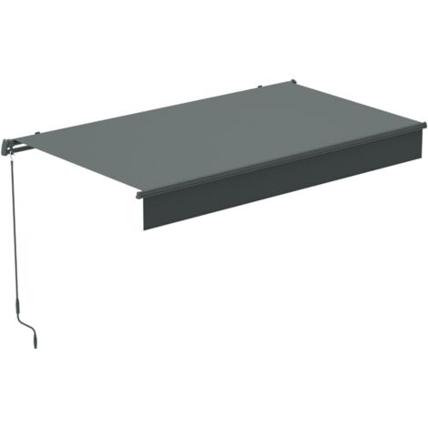 Toldo 3 x 2 m gris PISA