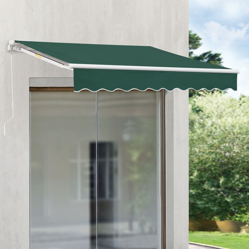 

Toldo Articulado con Armazón - 250 x 200 cm - con Brazo Extraíble - Toldo Enrollable - Toldo Retráctil Manual - Terraza - Balcón - Protector de Sol