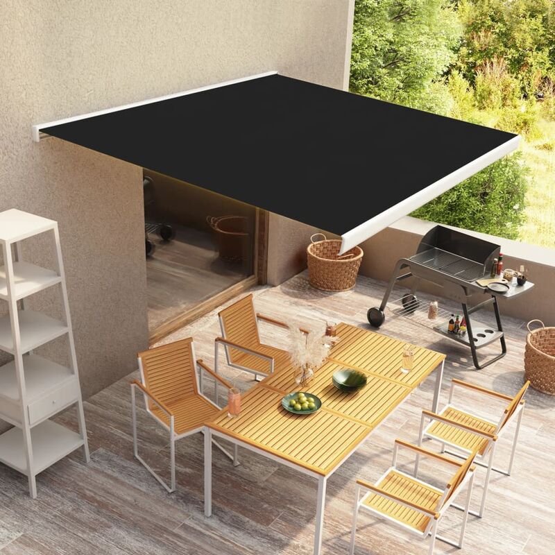 

Toldo carrete motorizado 300 cm gris antracita