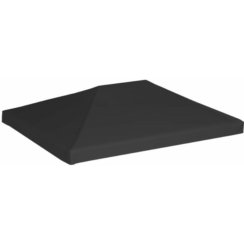 

Toldo de cenador 270 g/m² 4x3 m negro - Negro - Vidaxl