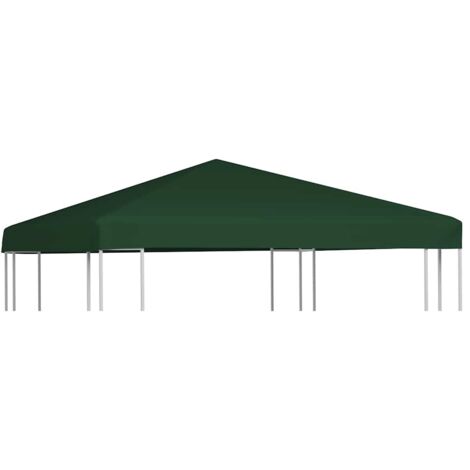 Toldo de cenador 310 g/m² 3x3 m verde