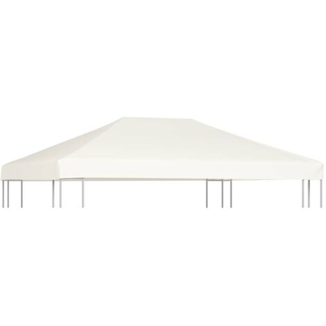 Toldo de cenador 310 g/m² 4x3 m  crema