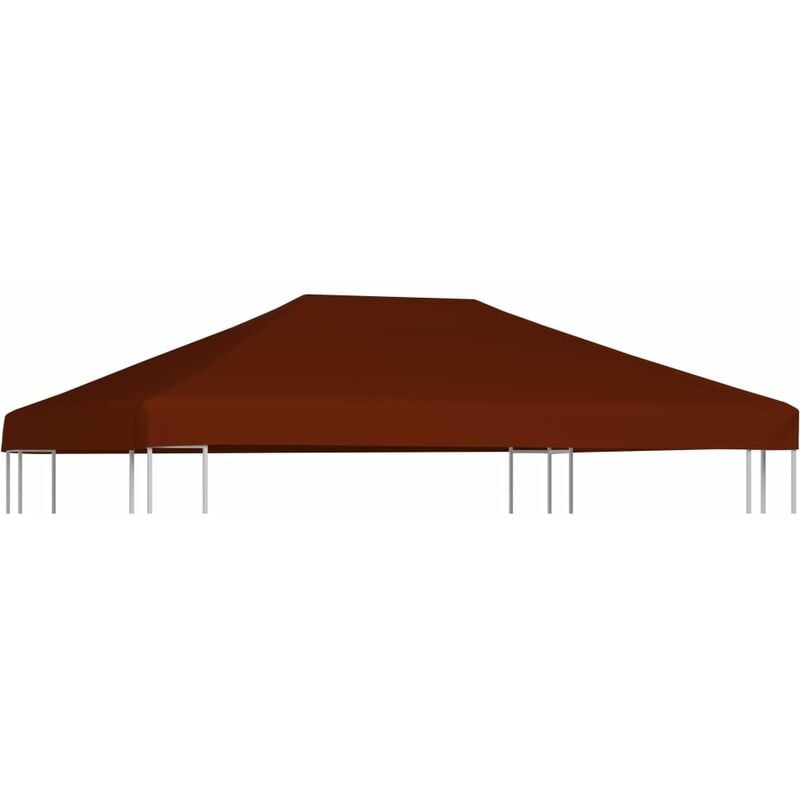 

Toldo de cenador terracota 310 g/m² 3x4 m