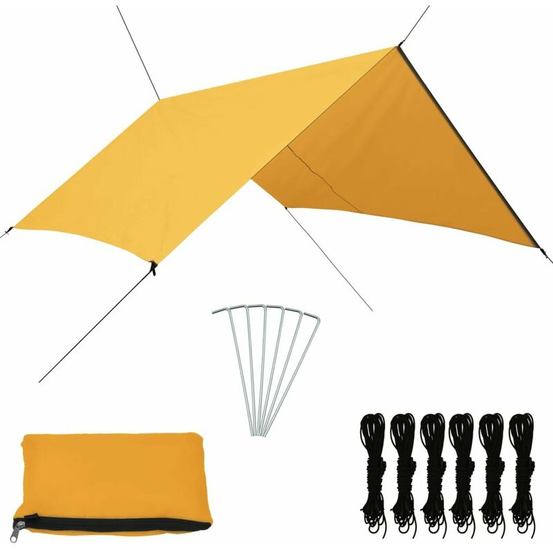 

Toldo de jardin amarillo 3x2,85 m