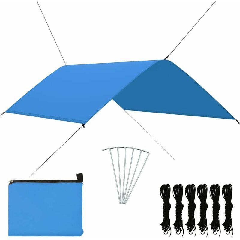 

Toldo de jardin azul 3x2 m