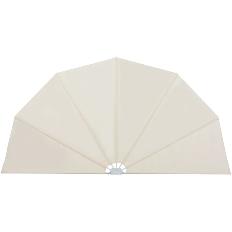 

Toldo lateral plegable terraza color crema 200 cm - Crema - Vidaxl