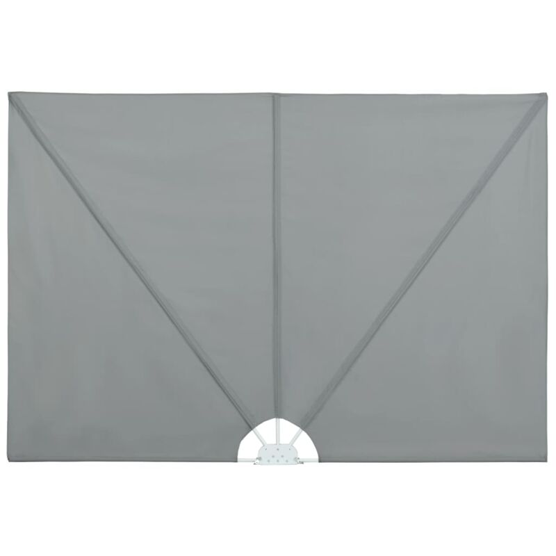 

Toldo lateral plegable terraza gris 300x150 cm - Gris - Vidaxl