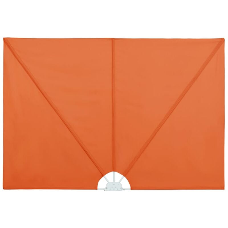 

Toldo lateral plegable terraza color terracota 240x160 cm - Rojo - Vidaxl