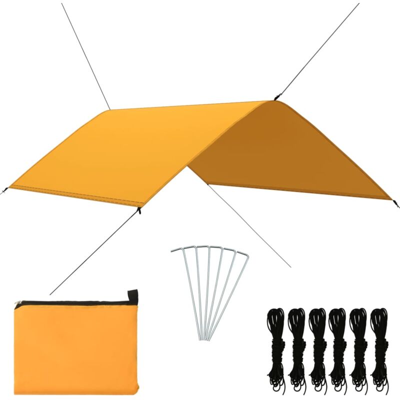 

Toldo de jardín amarillo 3x2 m - Amarillo - Vidaxl