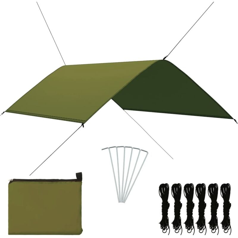 

Toldo de jardín verde 3x2 m - Verde - Vidaxl