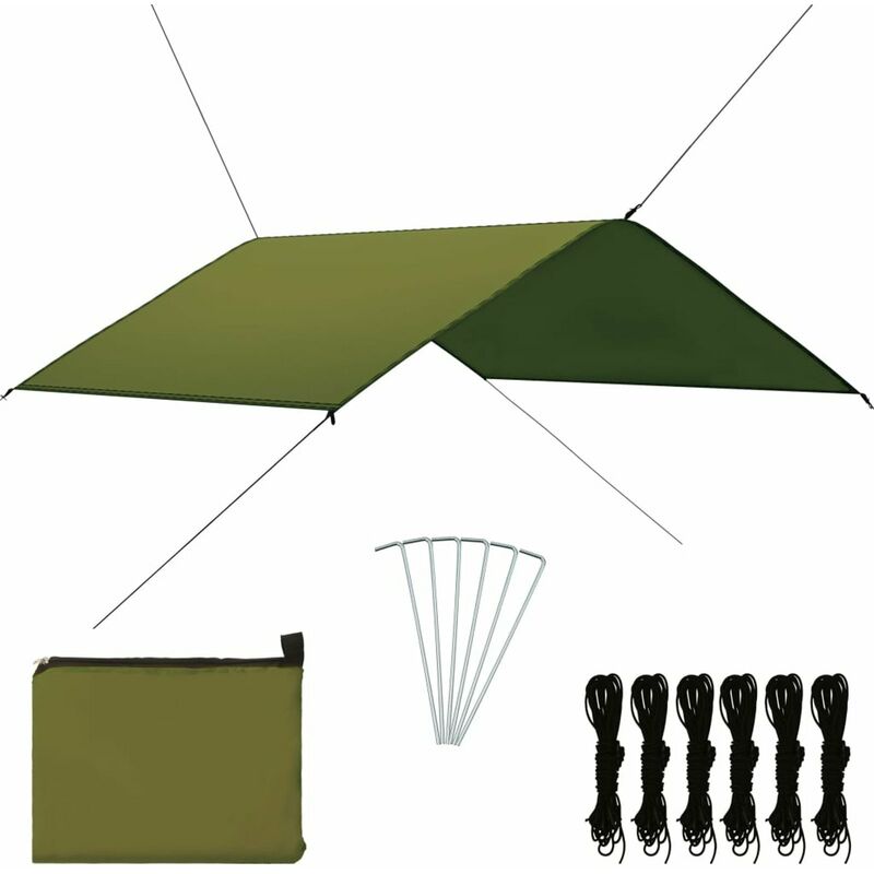 

Toldo de jardin verde 4x4 m