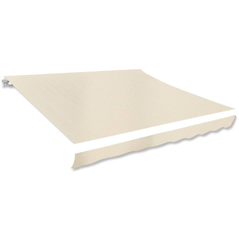 

Toldo de lona color crema 3x2,5 m sin armazón - Crema