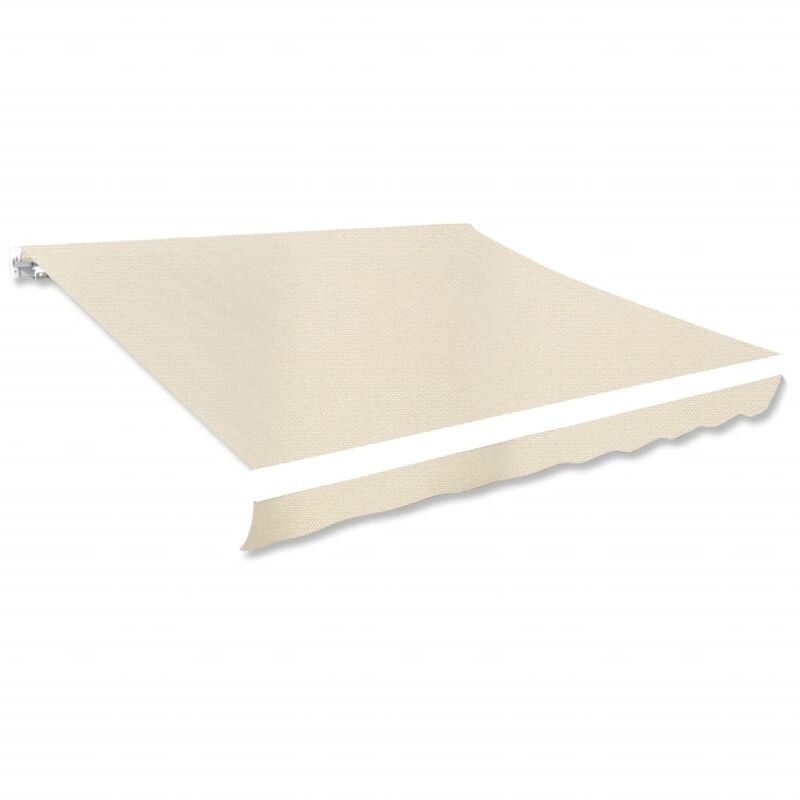 

Toldo de lona color crema 3x2,5 m sin armazón