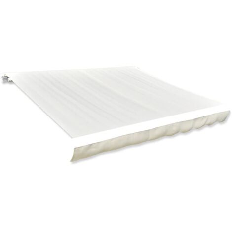 Toldo de lona color crema 450x300 cm