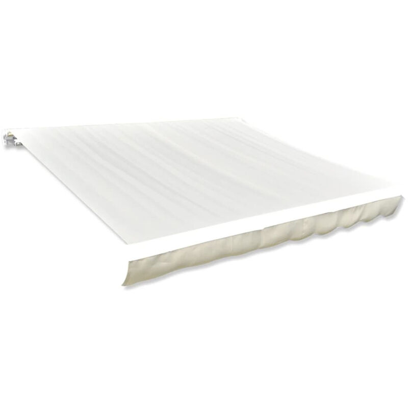 

Toldo de lona color crema 4x3 m sin armazon