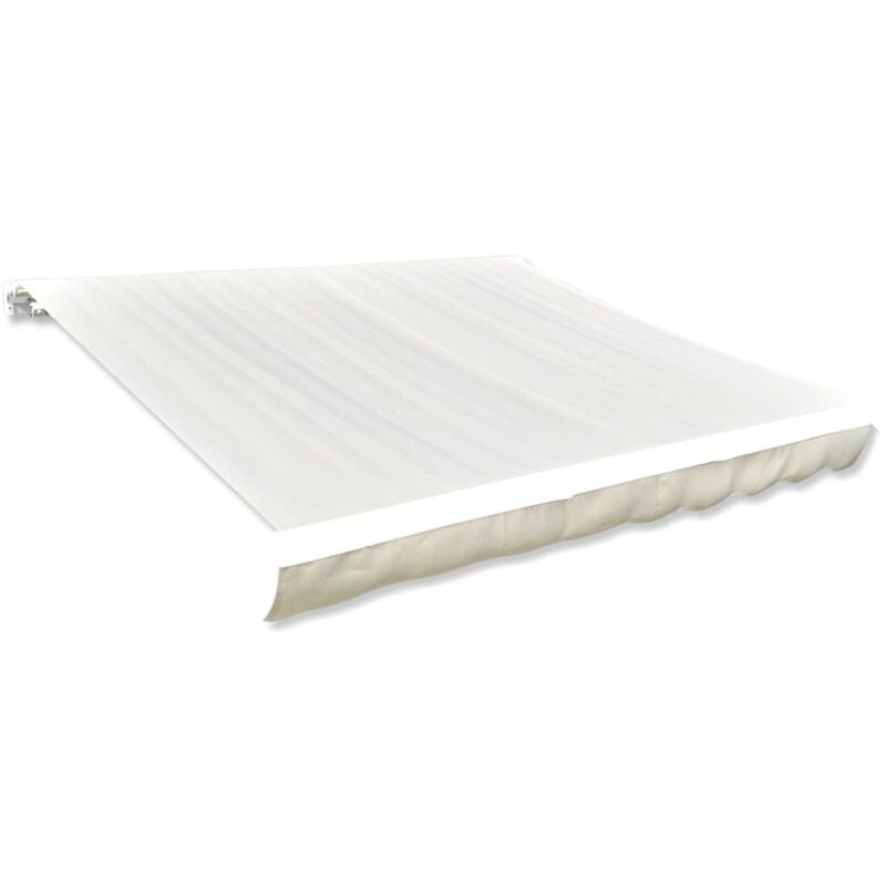 

Toldo de lona color crema 4x3 m sin armazón