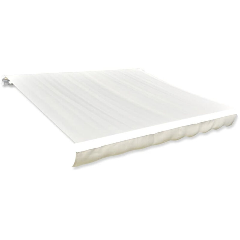 

Toldo de lona color crema 500x300 cm